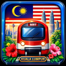 Malaysia Kuala Lumpur Subway 아이콘
